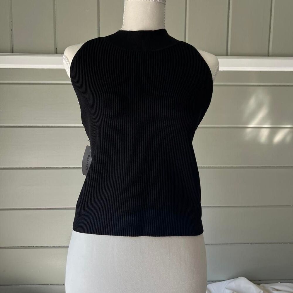 Aritzia Women's Black Crop-top - Picture 4 of 5